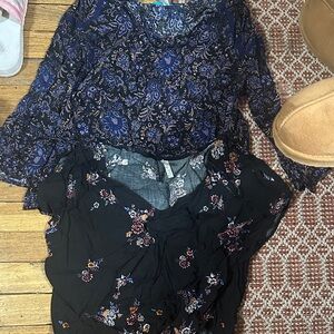 Floral Print Women's Top